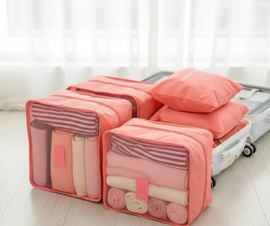 Set de Organizadores de Maleta – 5 Piezas