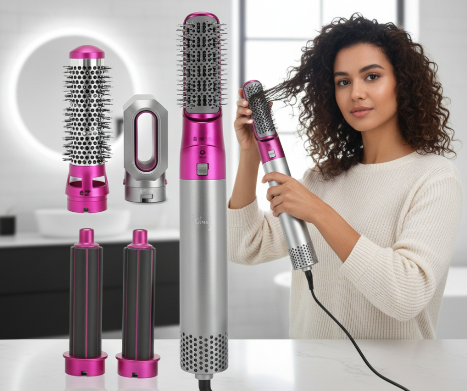 AirBrush™ MultiStyler – Secador, Alisador y Rizador 5 en 1