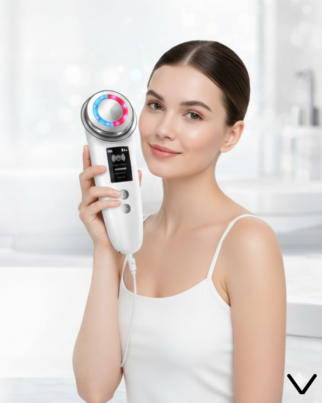 Dispositivo Facial Rejuvenecedor LED – Tecnología Profesional en Casa