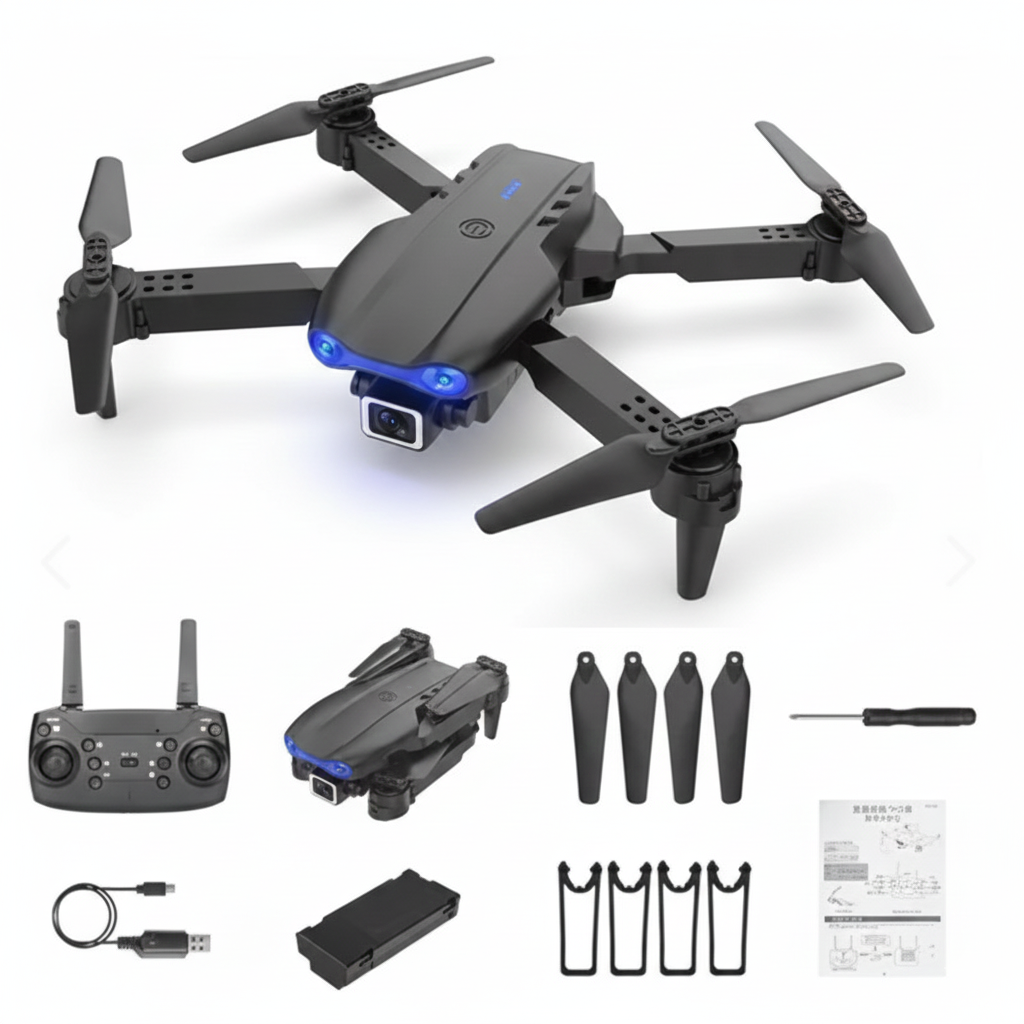 Drone 998 Pro con Cámara Dual 4K + Transmisión WiFi 2.4GHz