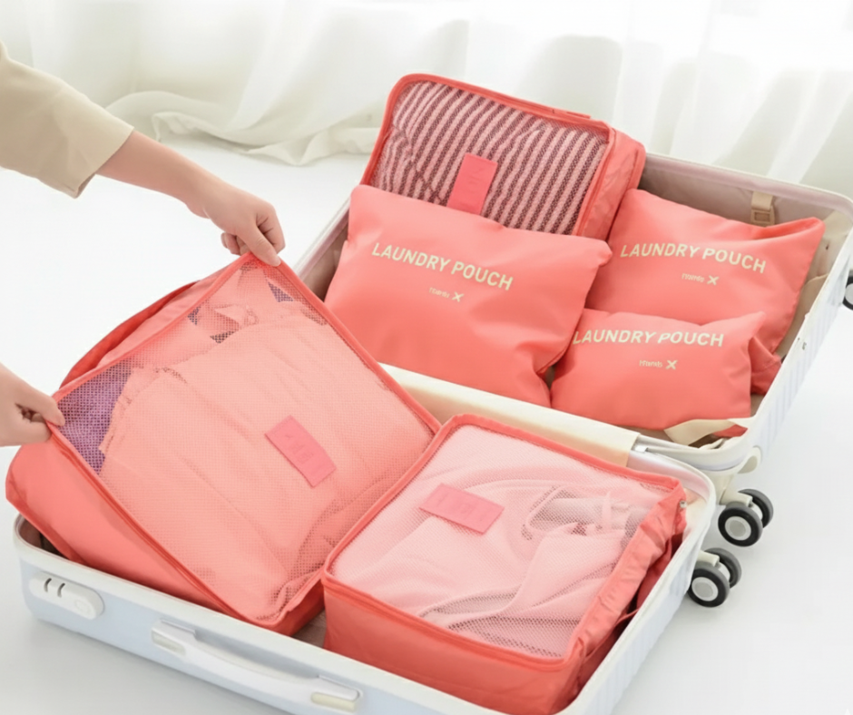 Set de Organizadores de Maleta – 5 Piezas